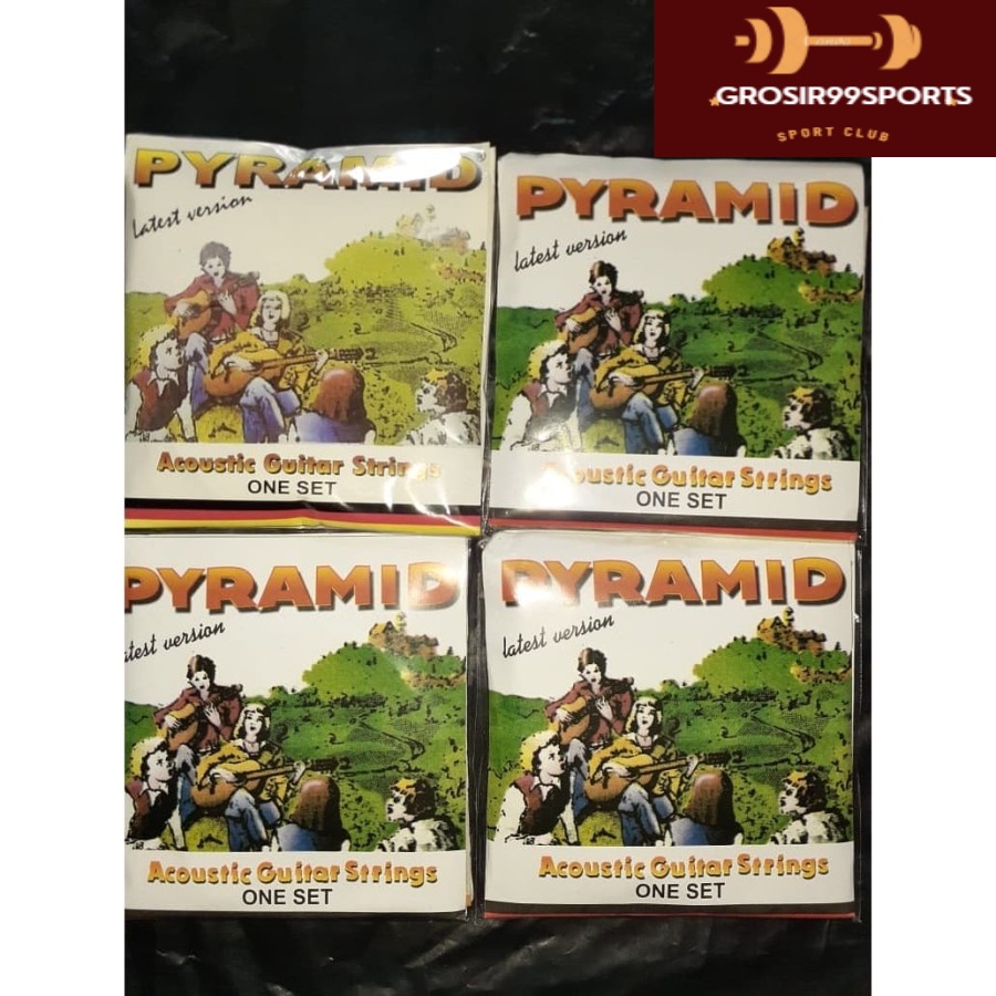 Senar Gitar Pyramid String / 1 set senar gitar / Pyramid