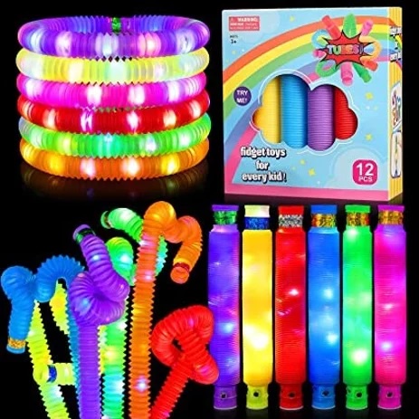 Mainan Pop Tubes Light Mainan Viral Tubes