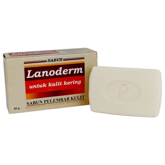 Lanoderm Soap 85gr Sabun Lanoderm Pelembab Kulit