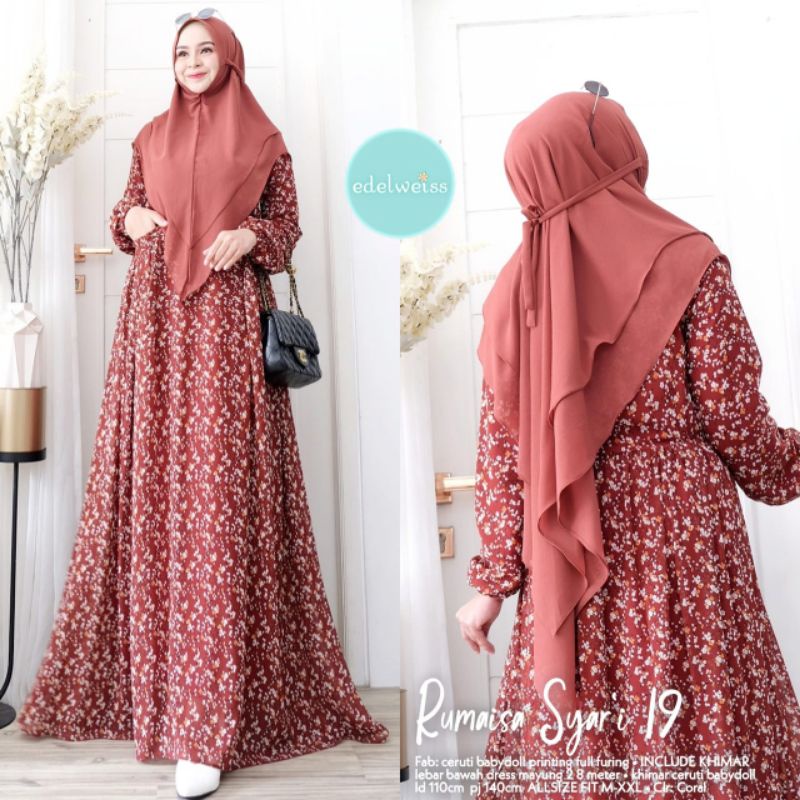 New Rumaisa Syari #19 /  Kalista Dress by Edelweiss