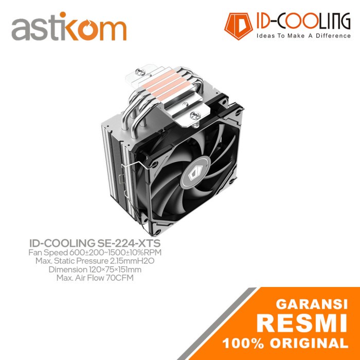 CPU Air Cooler ID-Cooling SE-224-XTS