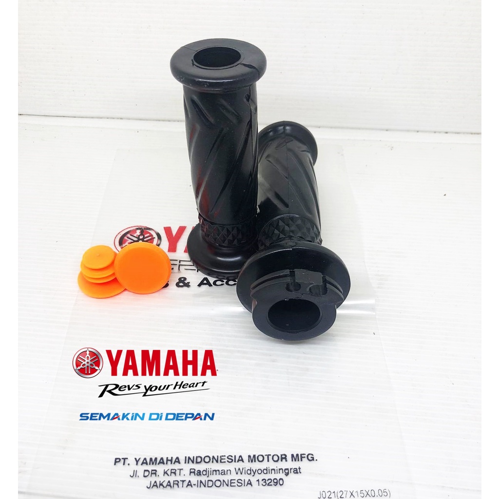 Original hand grip handgrip yamaha nmax xmax lexi free go mx king mio j mio gt mio m3 soul gt xeon + jalu cup