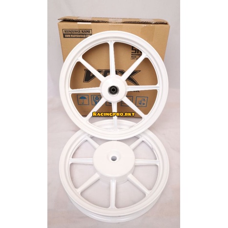 VELG VOX BEAT, SCOOPY, VARIO 110 PALANG 8 PUTIH COPY VROSSI COPY RCB P8