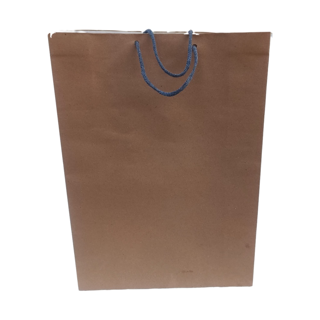 Paper Bag Tas Kertas untuk baju pakaian Craft Uk 25x35cm jumbo [LUSINAN] GOODIE BAG paper bag jumbo polos coklat / paperbag murah / Tas Kertas box nasi