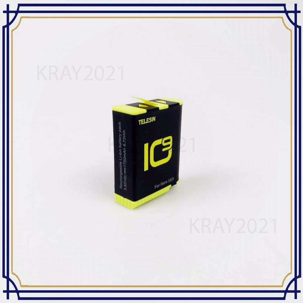 Baterai GoPro Hero 10/9 1750mAh - GP-BTR-901-B