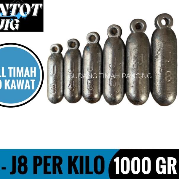 timah jantung per Kg timah pancing kiloan