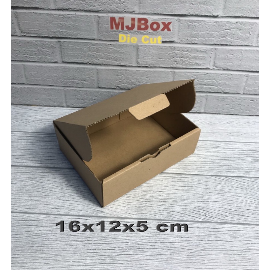 

Kardus Karton Uk, 16x12x5 cm...Die Cut untuk packing kue-aksesoris-dll