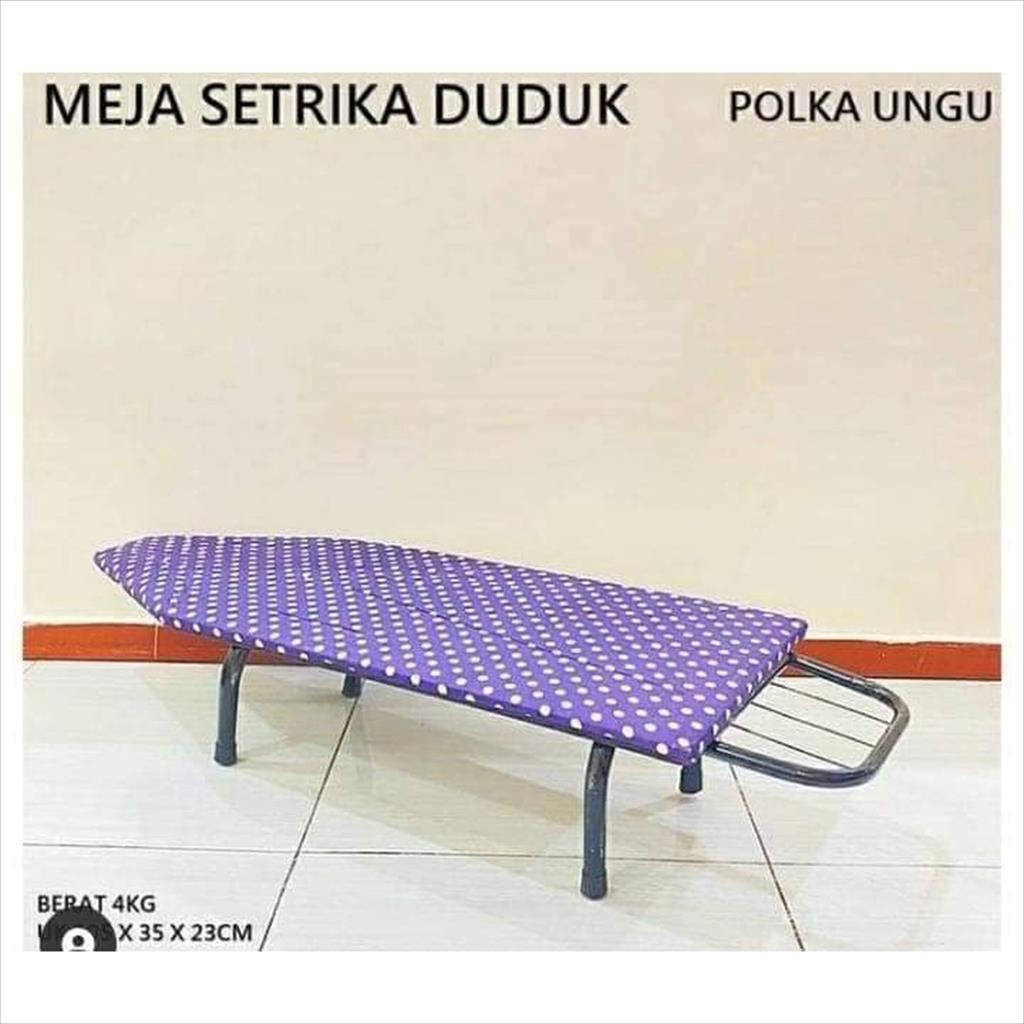 MJS 1.001 - Alas Setrika Berdiri Dan Duduk Meja Setrika Lipat Besi Serbaguna Meja Setrika Berkualitas