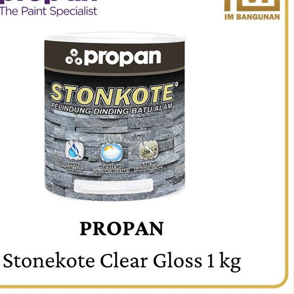 Propan Stonekote Cat Pelapis Batu Alam Clear Gloss
