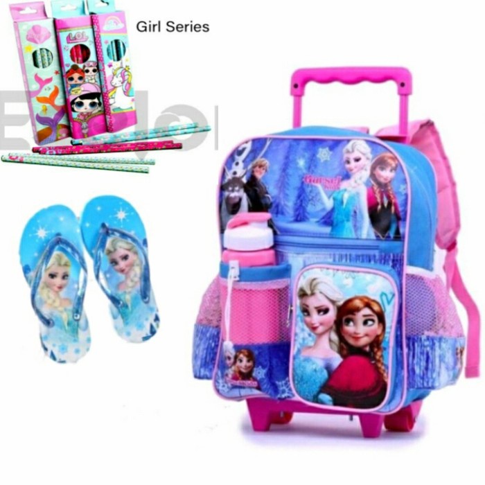 Tas Koper Tas Troli Anak Perempuan Tas Koper Kudapony Tas Sekolah Ank Sd Tk Paud