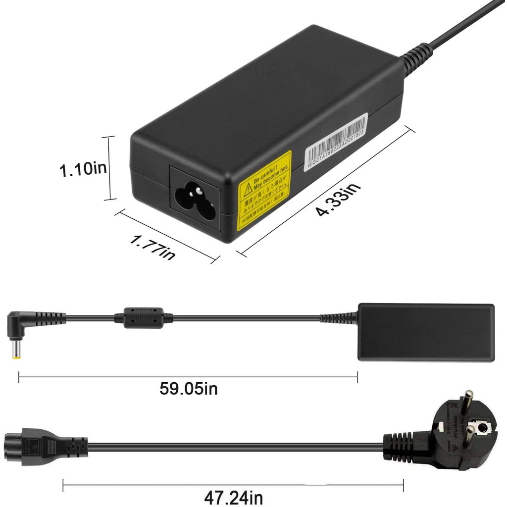 Actual【COD】20V 2.25A 45W ADLX45NCC3A USB Laptop Charger for Lenovo ThinkPad X250 20CL 20CM Yoga 2 11 11S S1 K2450 T431S X230 ADLX45NDC3A