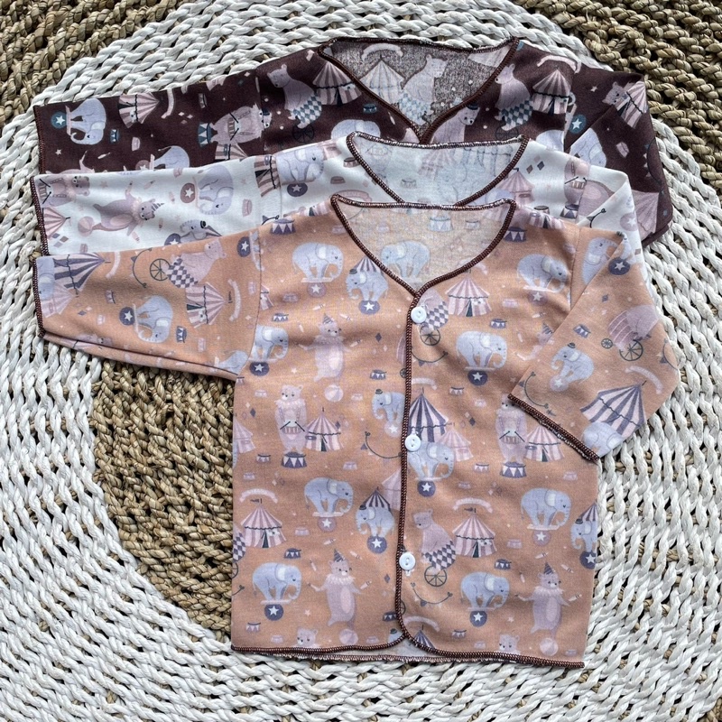 3 PCS Baju Bayi Baju Bayi Baru Lahir Baju Bayi Newborn Hampers Bayi Gift Lahiran Bayi Atasan Baju Bayi DNW BABY