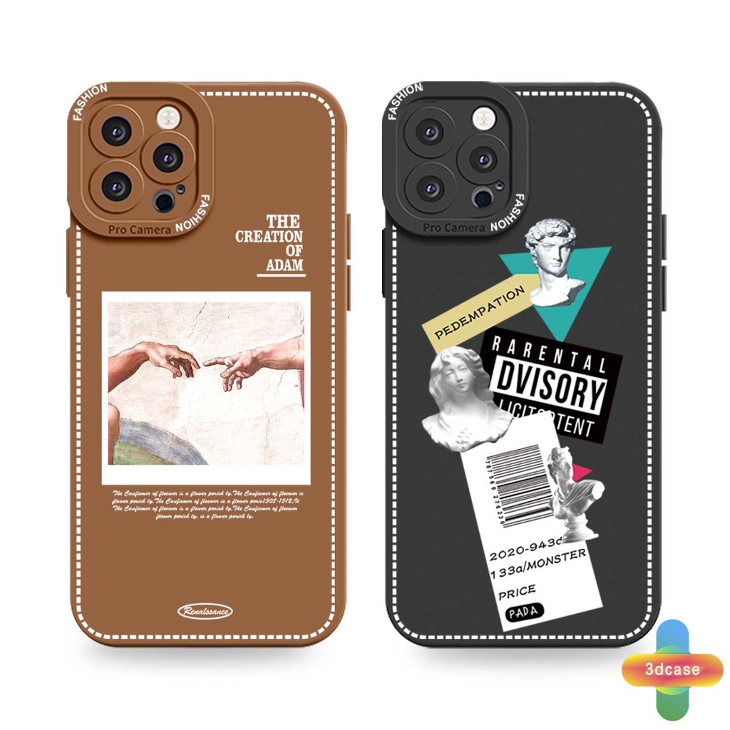 IPHONE Casing Ponsel Pesta Hewan Kartun Lucu Kompatibel Untuk For IPhone 6 7 6S 8 Plus XR 11 12 13 PRO MAX X XS MAX 11 12 13 mini Se 2020 6SPlus 7Plus 6Plus 8Plus XSMAX A15 A16 A9 A5 A7 A5S Y12 Y20 Y15S tutup Belakang Lensa Bulat TPU Lembut