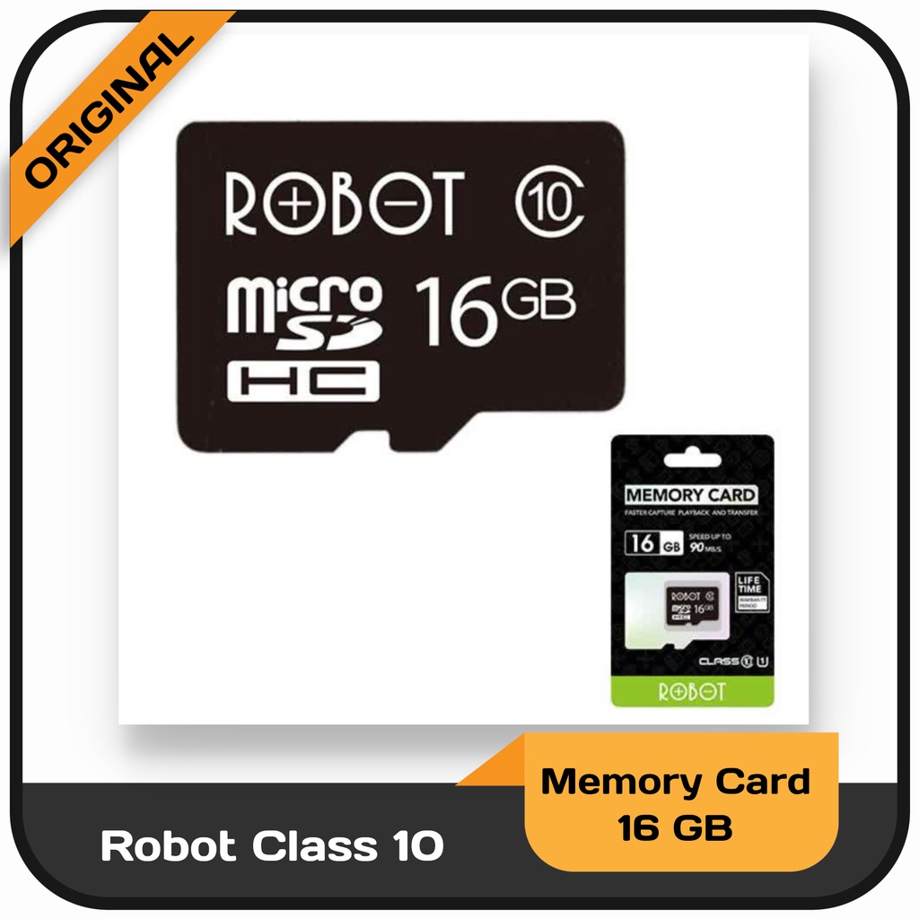 Memory Card/MMC/Micro SD Original Robot 4gb/8gb/16gb/32gb