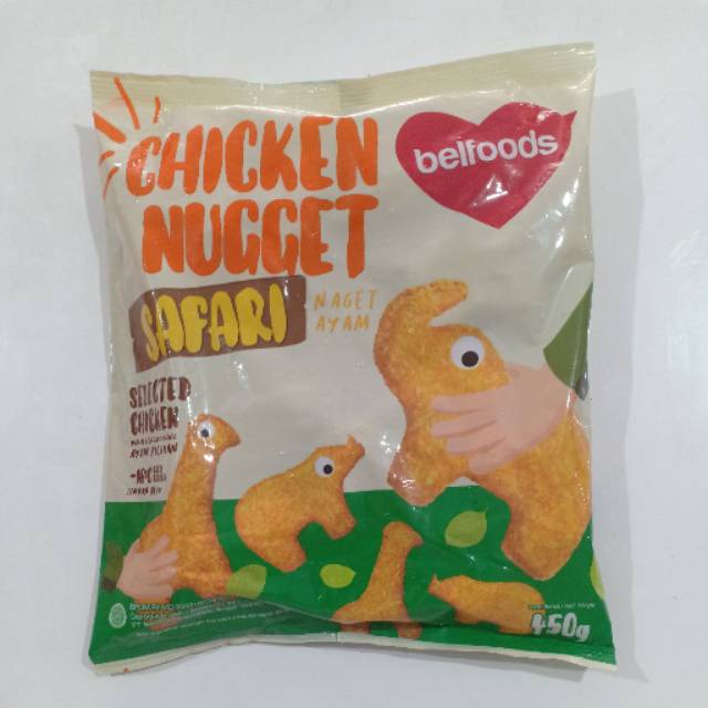 

BELFOODS nugget safari 450gr