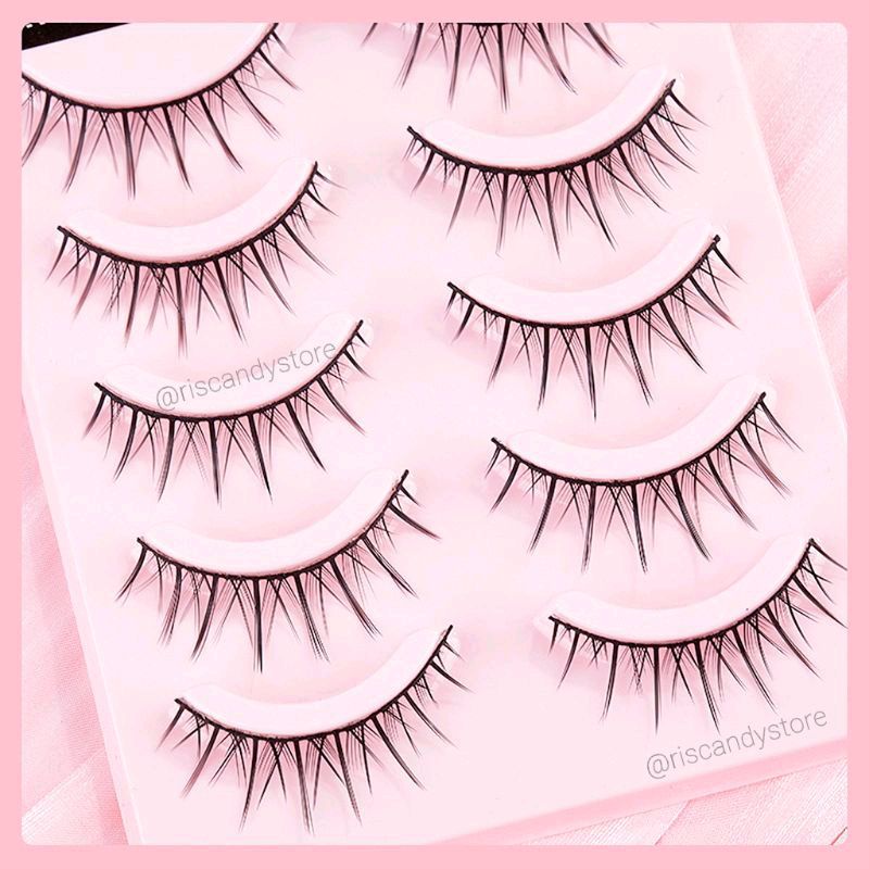 [5 Pasang] Fairy Eyelashes / Douyin eyelashes B-16