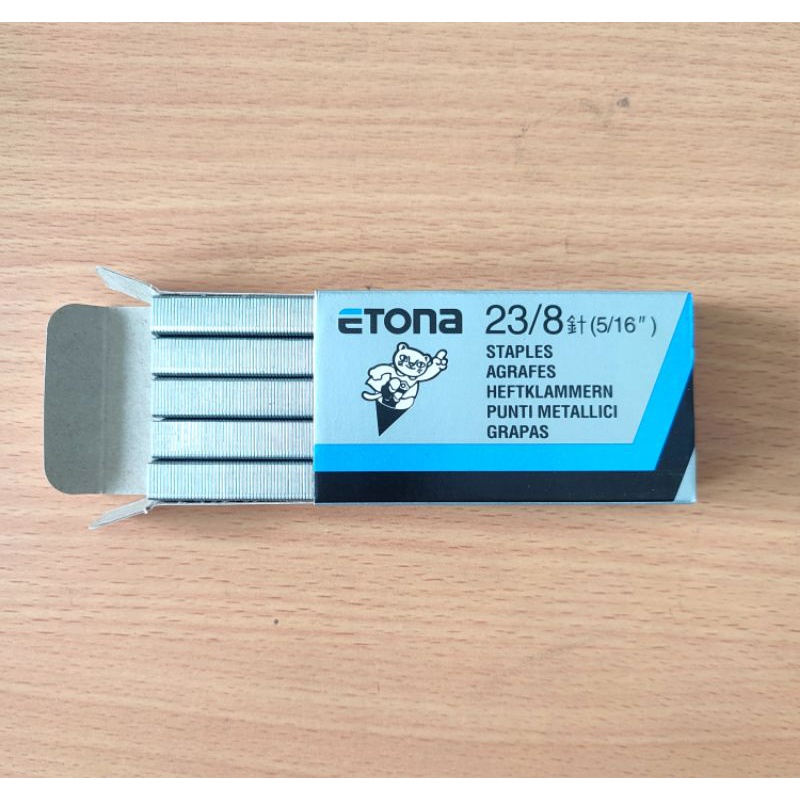 

Steples No.23/8 Etona Staples No.23/8 ( 5/16 )