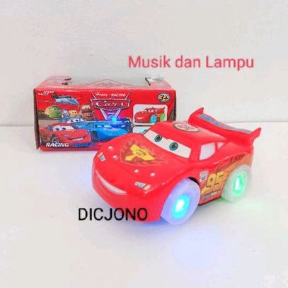 Mainan Mobil Cars Musik dan Lampu
