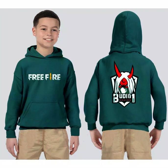 Sweater Hoodie Anak Laki Laki Panjang Freefire Budi01 Jaket Kekinian