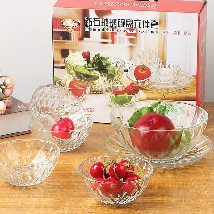 Paling Dicari CUCI GUDANG SET TEA POT /KIMGLASS TEKO/ Set mangkok kaca/ Gelas mangkok set 8in1- yoyo