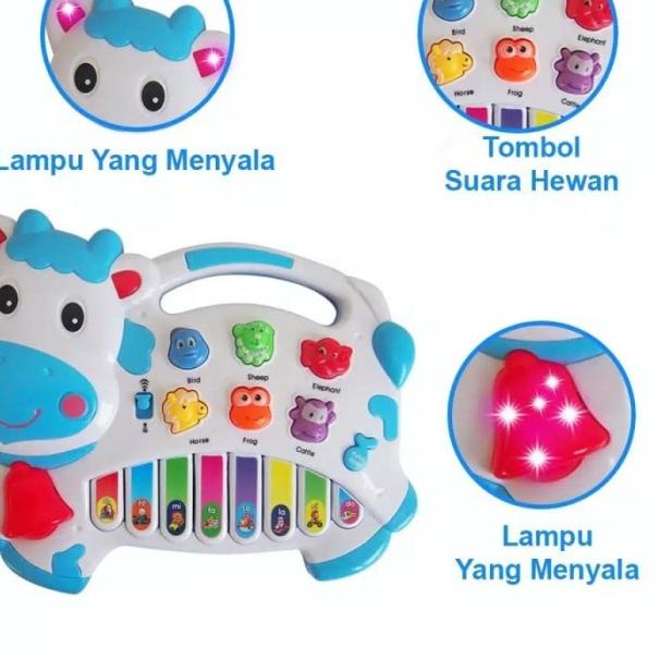 MAINAN BAYI PIANO ANAK EARLY LEARN PIANO SAPI
