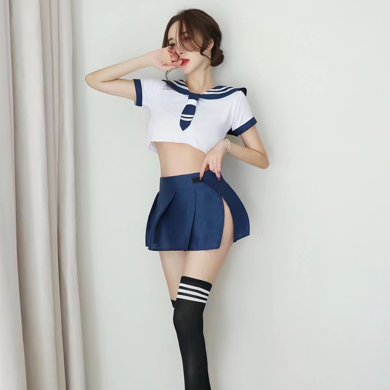 Cantikakak - lingerie cosplay student lingerie sexy baju tidur sexy lingerie seksi 1202