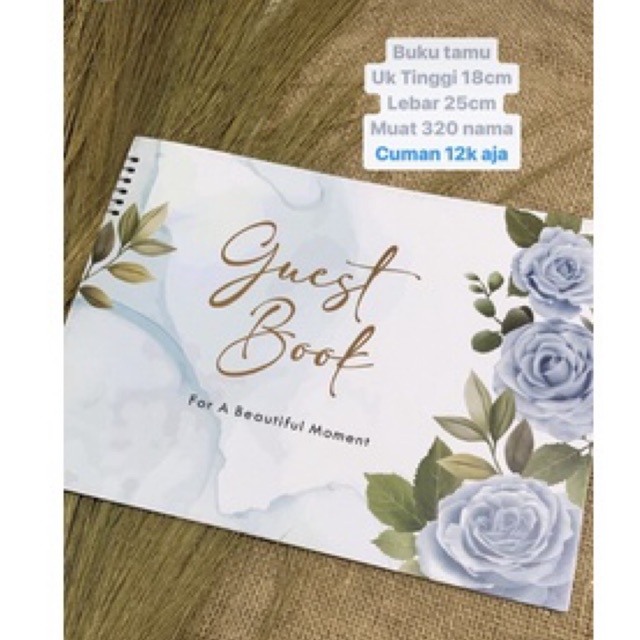 

Buku Tamu Free Pulpen (beli 2 pcs)