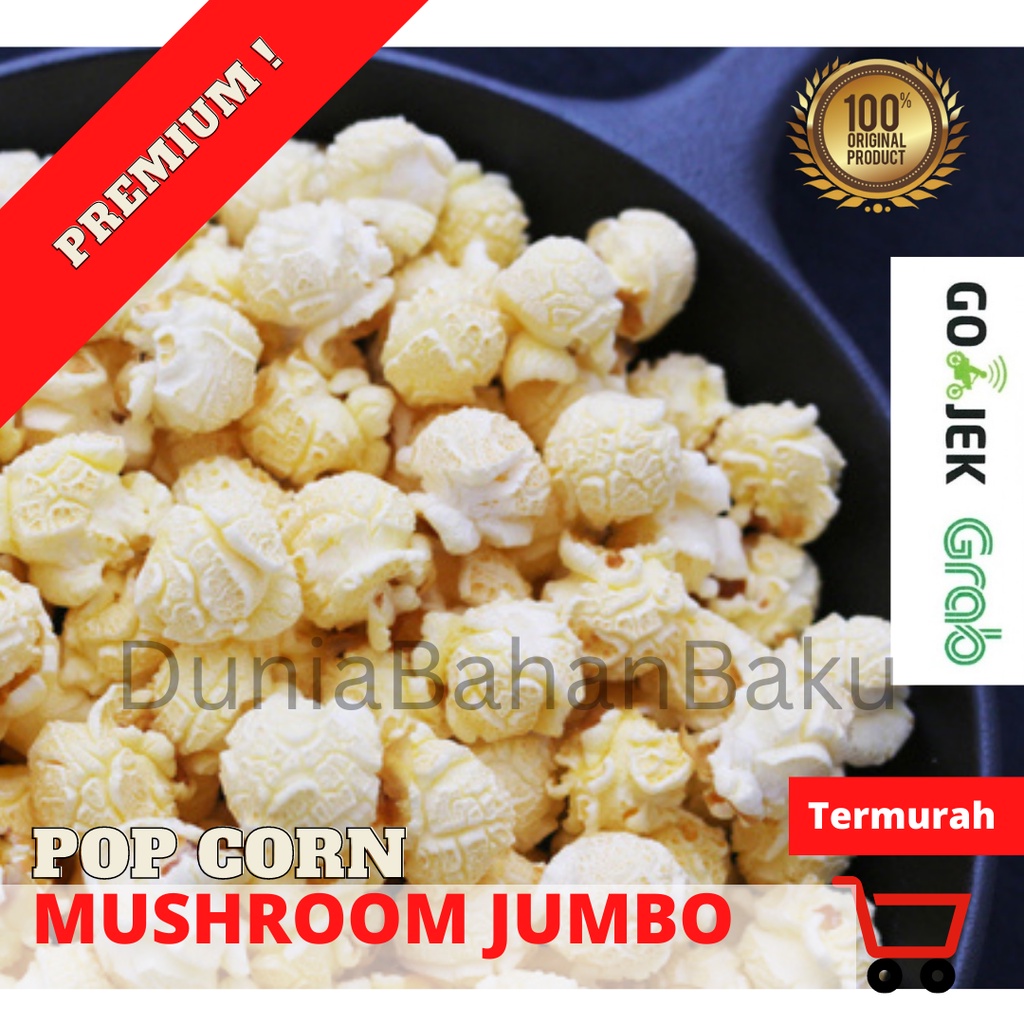 Jagung popcorn Jumbo Mushroom PREFERRED POP CORN 22,7 kg / 1 SAK