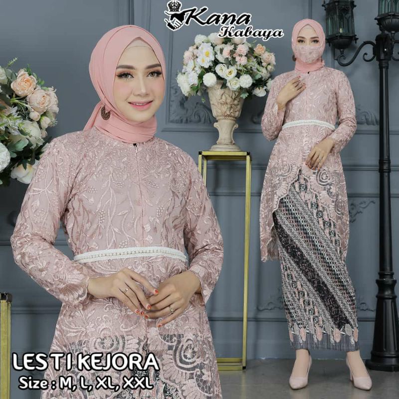 KEBAYA TUNIK LESTI || KEBAYA MODERN || KEBAYA PESTA || KEBAYA WISUDA || SET SETELAN KEBAYA