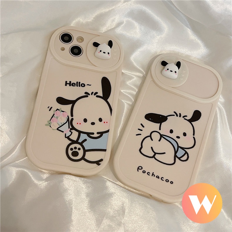 Soft Case Tpu Motif Kartun Pachacco 3D Untuk iPhone 11 13 12 Pro Max 7Plus 8Plus XR X XS Max