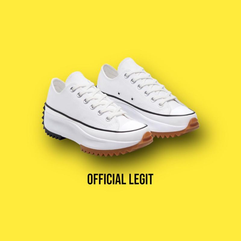 SEPATU SNEAKERS KASUAL CONVERSE RUN STAR HIKE JW WHITE LOW SEPATU PRIA WANITA SEPATU CONVERSE ALL ST