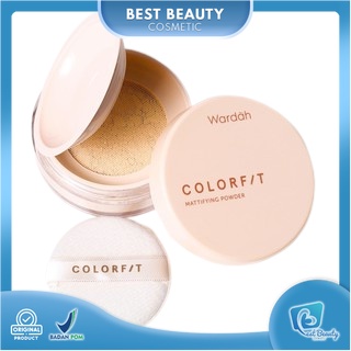 ★ BB ★ WARDAH Colorfit Mattifying Powder UV A/B Protection Loose Powder | Colorfit Bedak Tabur