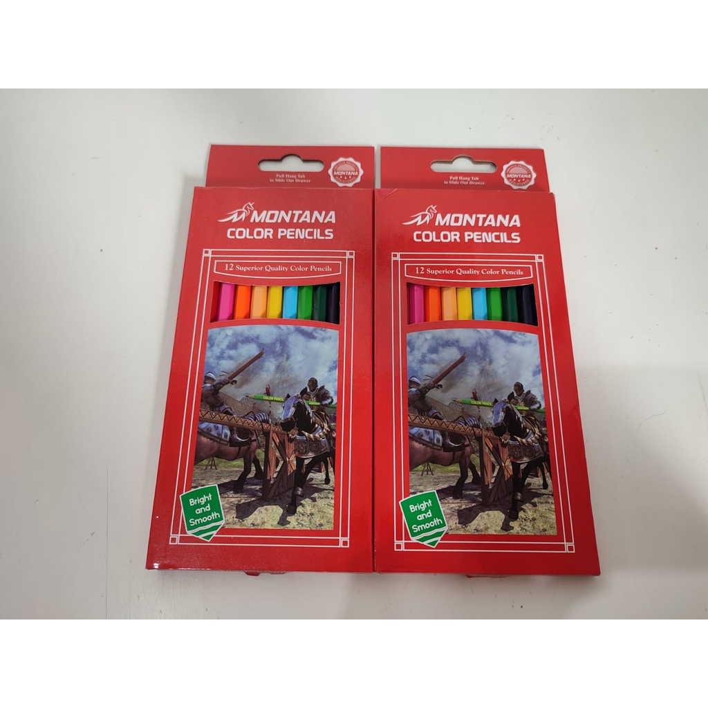 

MONTANA COLOR PENCILS TH-700-12 ( Pensil Warna 12 Warna )