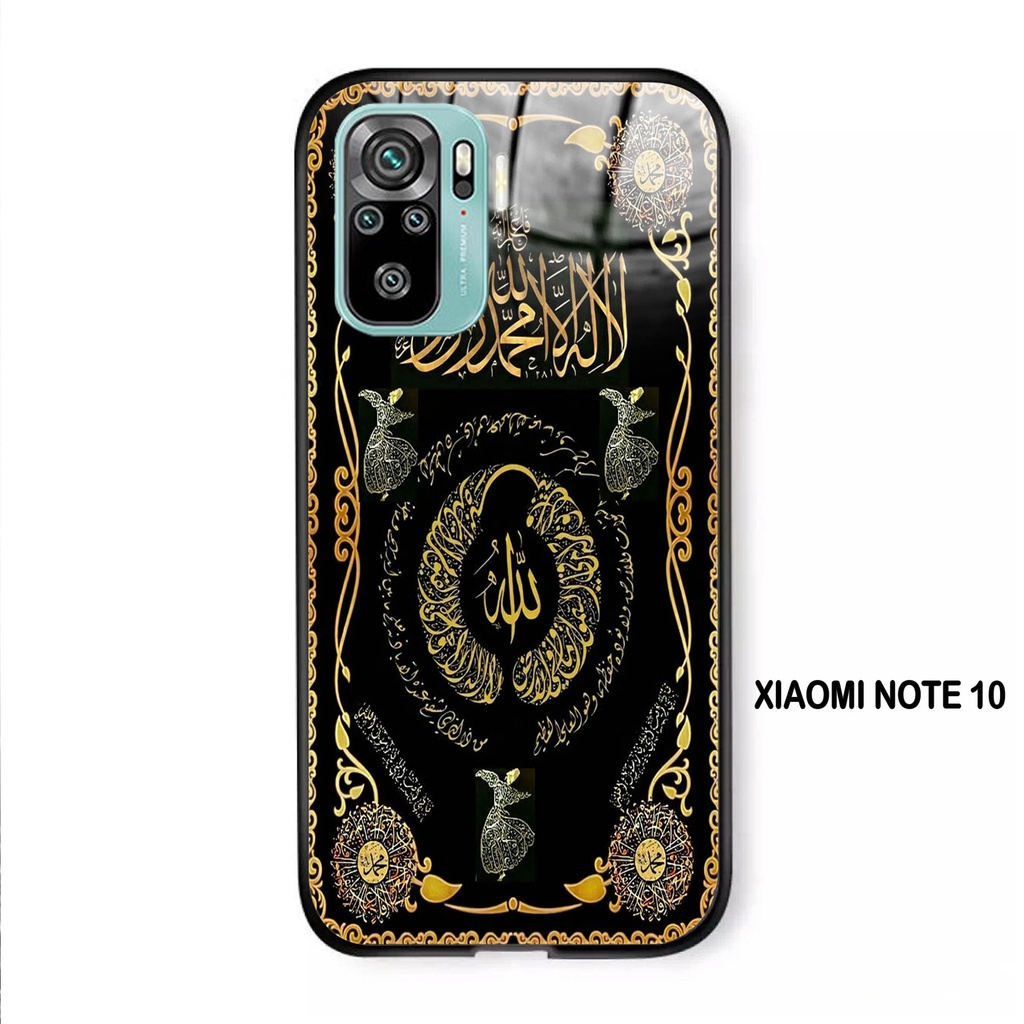Softcase Kaca XIAOMI REDMI NOTE 10  - Case Handphone XIAOMI REDMI NOTE 10 [T58]