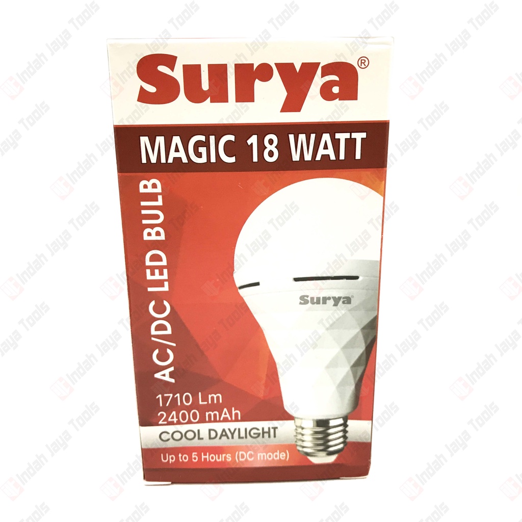 SURYA MAGIC 18 Watt CDL Lampu Led Emergency AC/DC 2400mAh Lamp Darurat