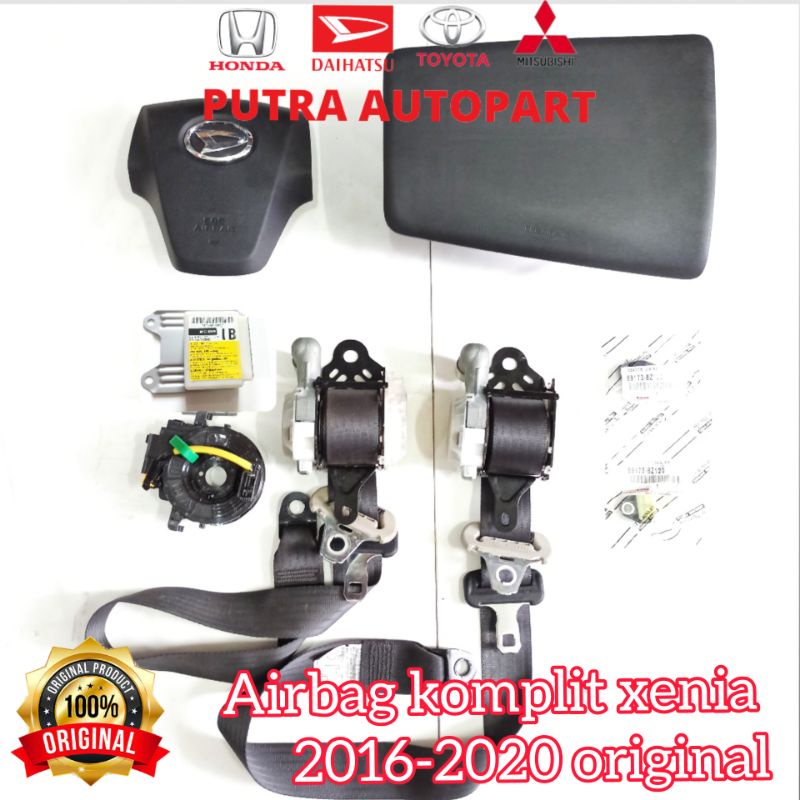 airbag air bag komplit fullset xenia 2016-2020 original