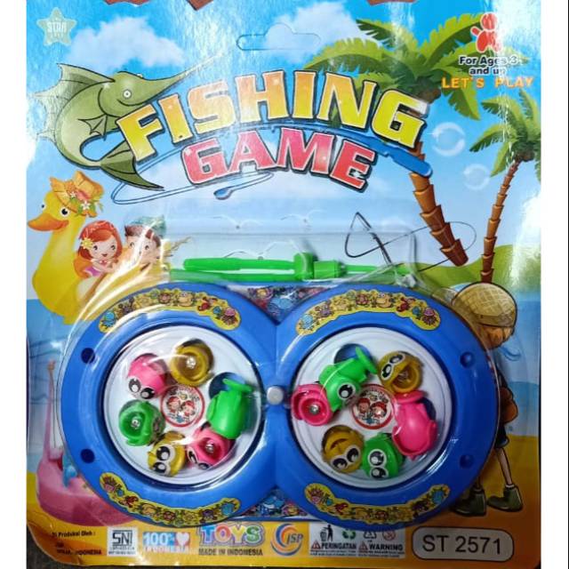 Fishing Game ST 2571 Mainan Pancingan Mini dua Kolam Mainan Anak