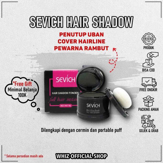 Sevich Hair Shadow Powder Bedak Rambut Tipis