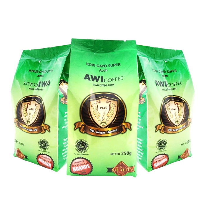 

AWI COFFEE KOPI GAYO SUPER 250 GR