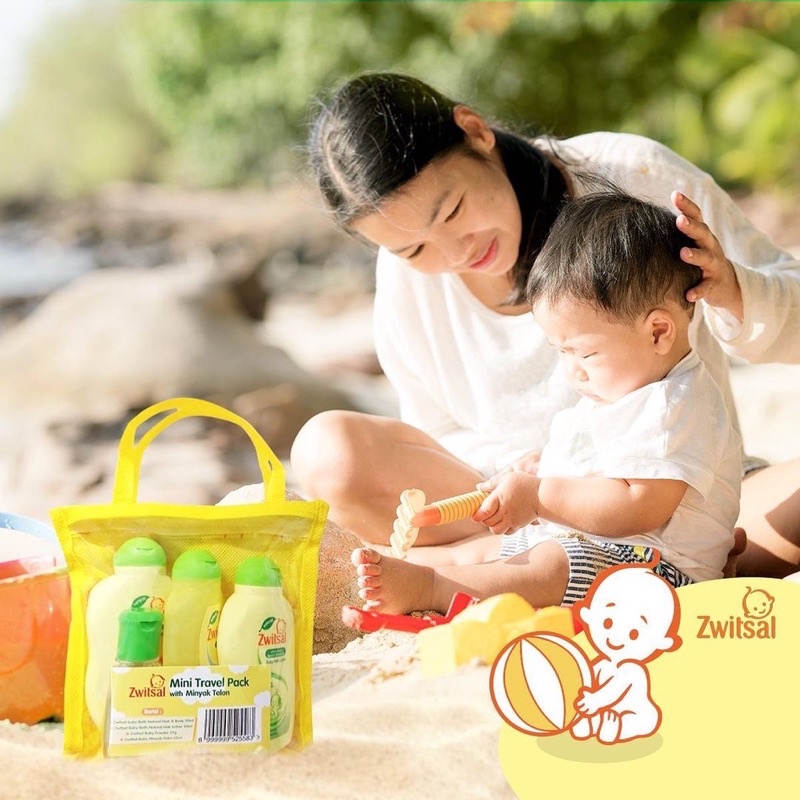kado zwitsal gift set sabun ,sampo,hair lotion ,baby powder aloe vera,minyak
