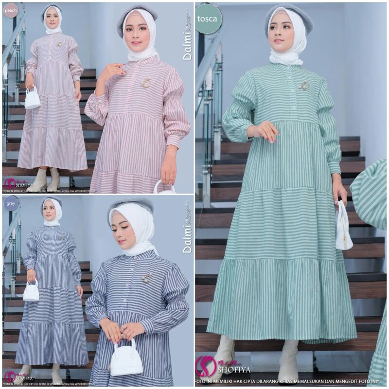 DALMI, FINOLLA Midi dress Ori by Shofiya