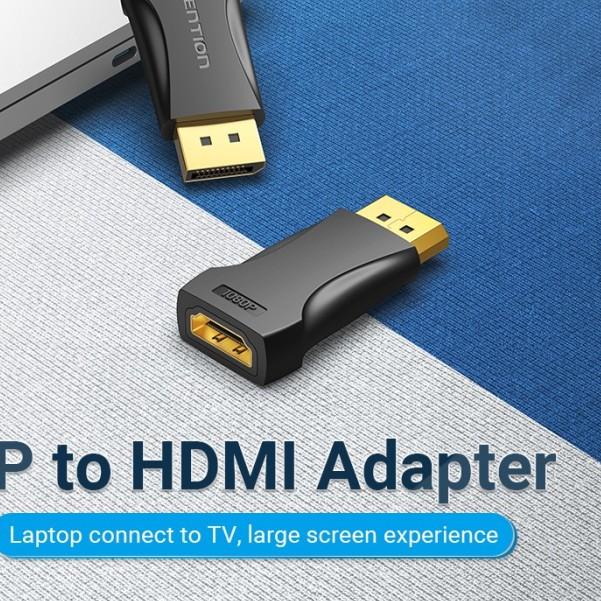 Vention Converter DisplayPort DP Male to HDMI Female HD FHD 4K - HBO - 1080P