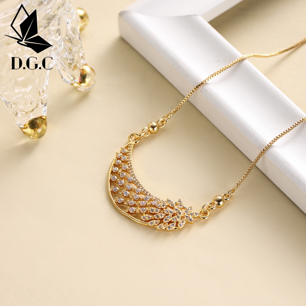 ✨COD Kalung Titanium Anti Karat Wanita Lapis Emas 18K Murah Anti Karat Korea Style D125