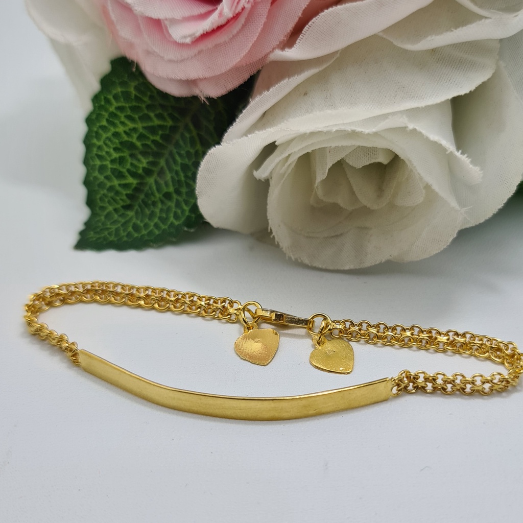 Gelang Plat Emas Muda 3 Gram