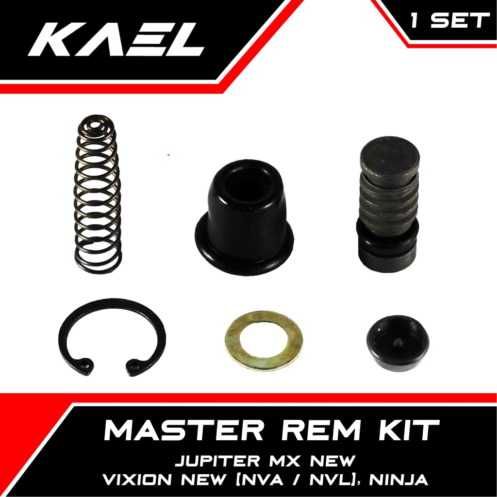 Master Rem Kit Belakang Yamaha Jupiter MX New &amp; Vixion NVA-NVL &amp; Ninja Seal-Sil Karet Repair Kit Cakram Set