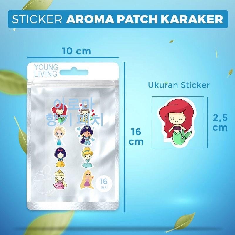 STIKER MASKER AROMA/ PATCH MASKER WANGI/ STIKER LUCU AROMA