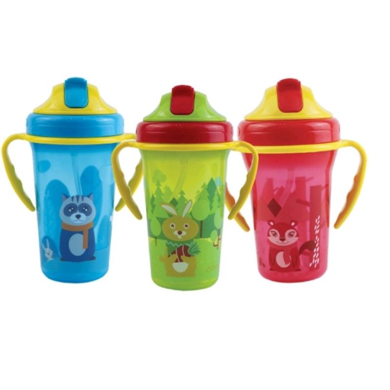 Babysafe Cup With Weighted 300ml JP020 / Botol minum anak - JP020 300ml