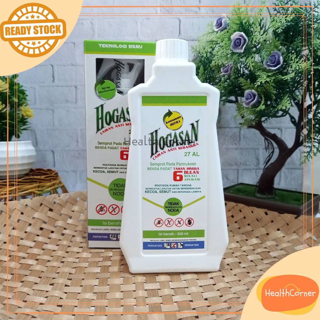 HOGASAN Anti Insect Cairan Anti Serangga Refill 500ml - Basmi Hama Semut Kecoa