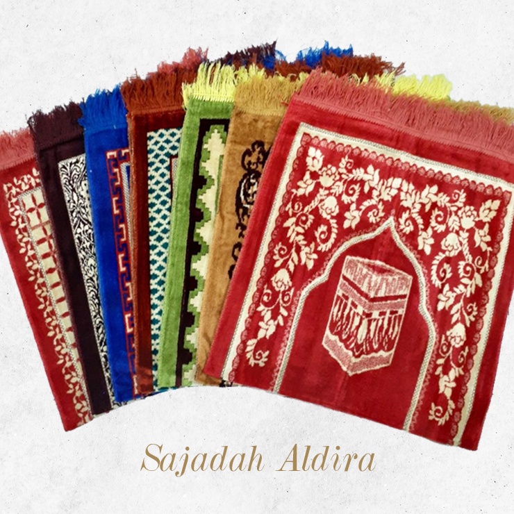 Sajadah Aldira Spesial 2 Prayer Mat Best Quality Haji & Umroh MURAH Oleh2 Haji dan Umroh