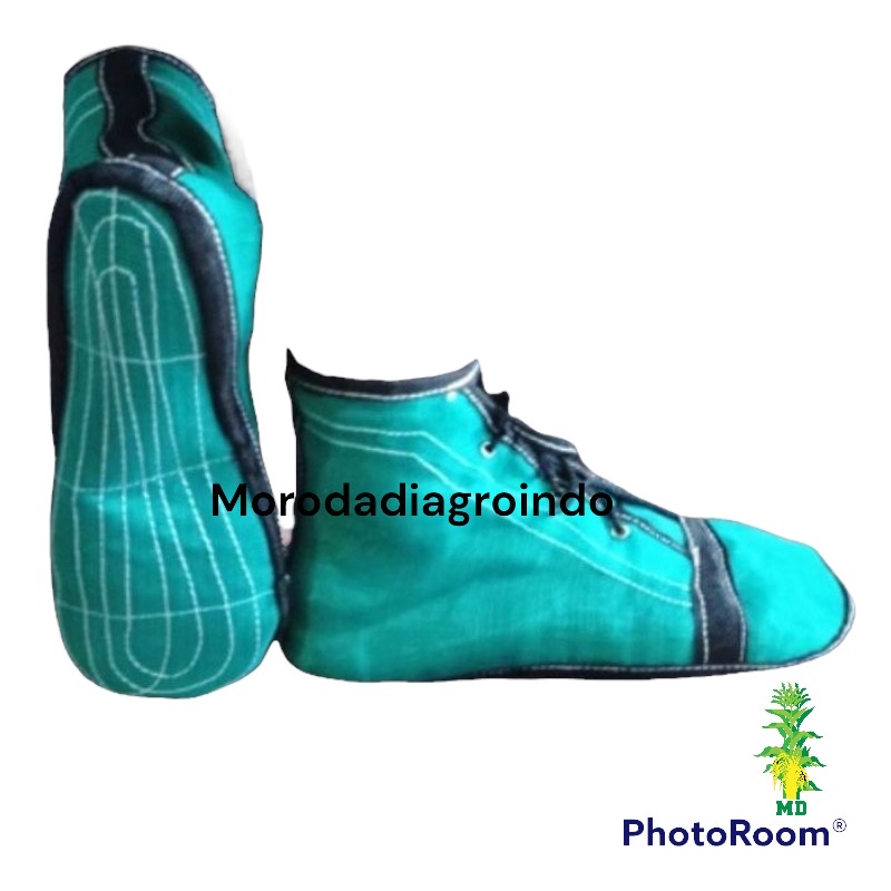 SEPATU BOOT SAWAH Anti Keong dan Benda Tajam 5 Ply /5 Lapis Sol Bawah + Sol Kain dalam